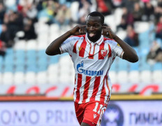 Osman Bukari joins top scorer's race after hat-trick in Serbian Superliga.